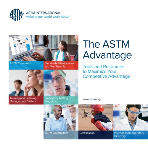 The ASTM Advantage