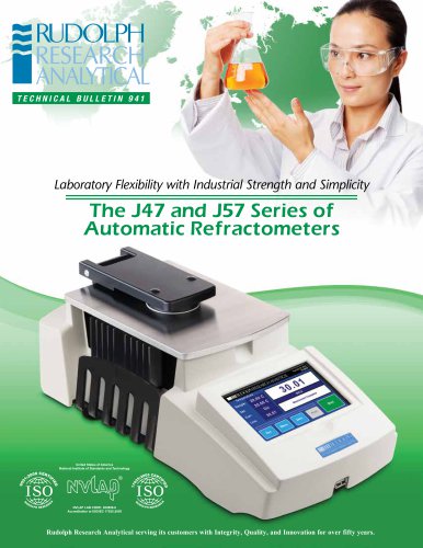 The J47 and J57 Series of Automatic Refractometers