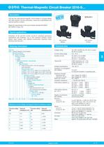 Thermal-Magnetic Overcurrent Circuit Breakers 2216-S