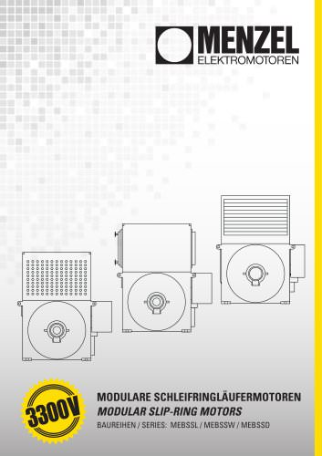 3300 V - Slip ring motors