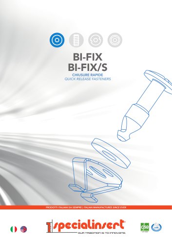 BI-FIX and BI-FIX/S - Quick release fasteners