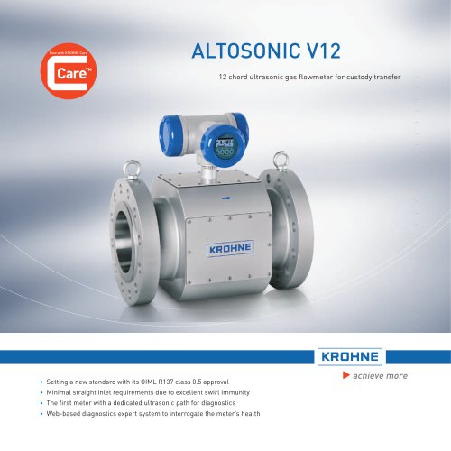 ALTOSONIC V12 Highlights