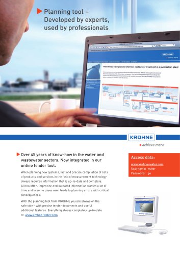 Brochure Wastewater Planningtool