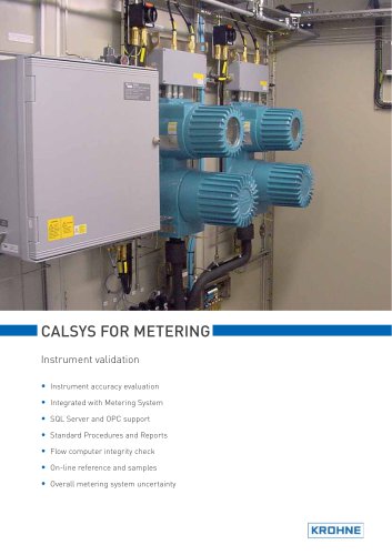 CALSYS for metering