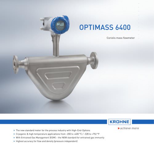 OPTIMASS 6400