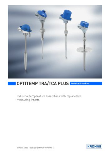 OPTITEMP TRA/TCA PLUS