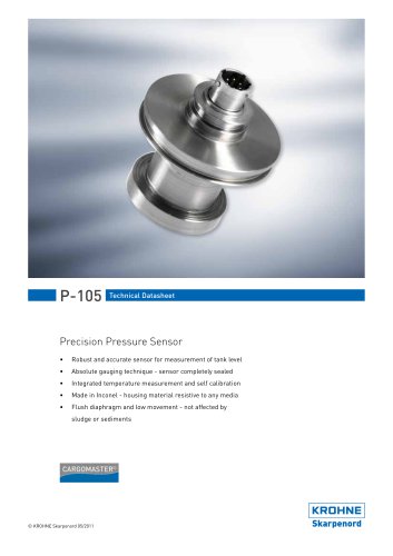 P-105 Precision Cargo Level Sensor