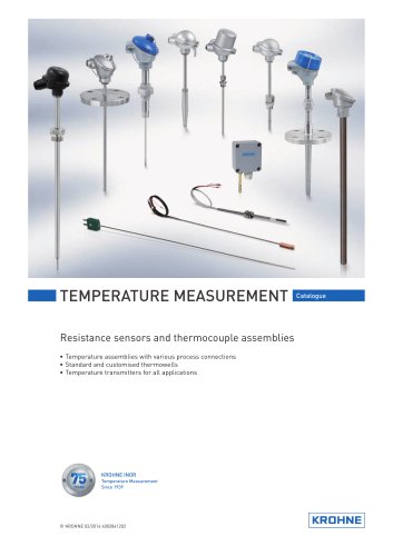 Temperature Catalogue