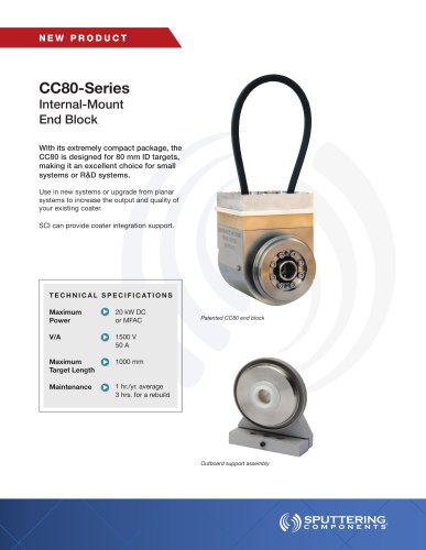 CC80 end block datasheet