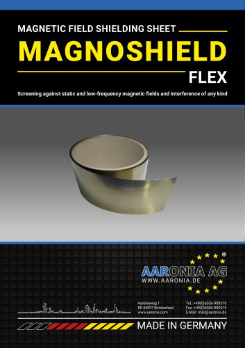 MAGNETIC FIELD SHIELDING SHEET MAGNOSHIELD FLEX