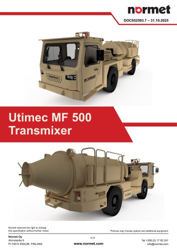 Utimec MF 500 Transmixer
