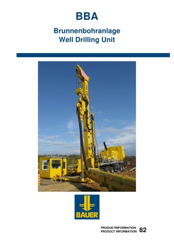 Well Drilling Unit