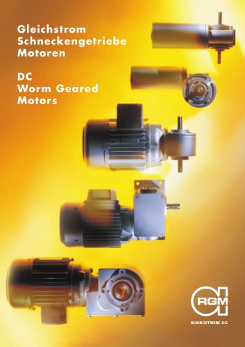 DC Worm Geared Motors