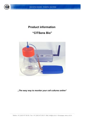 CITSens Bio product information