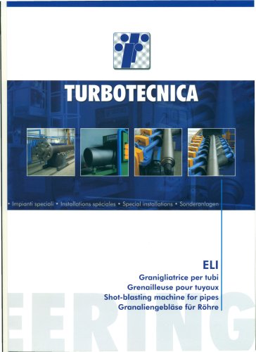 ELI - Shotblasting machine for pipes