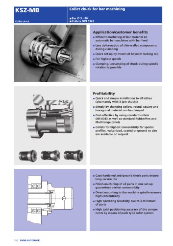Collet Chucks KSZ-MB