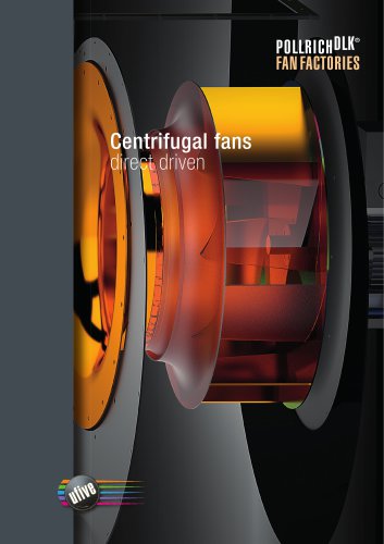 Centrifugal fans Direct Driven