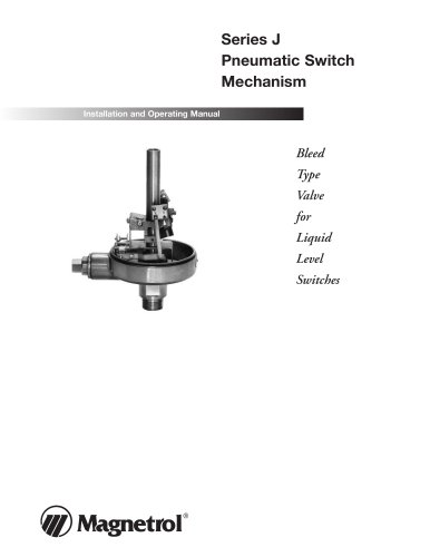 J Series Pneumatic Switch