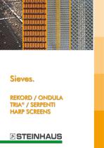 Sieves - REKORD / ONDULA TRIA® / SERPENTI HARP SCREENS