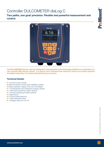  DULCOMETER diaLog C