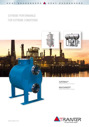 Extreme Performance for Extreme Conditions - All welded heat exchangers