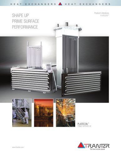 PLATECOIL Prime Surface Heat Exchanger Brochure