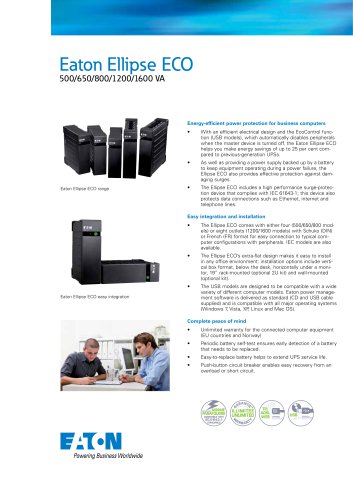 Eaton Ellipse ECO