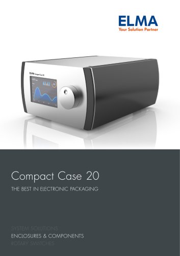 Compact Case 20 Brochure Design Enclosure