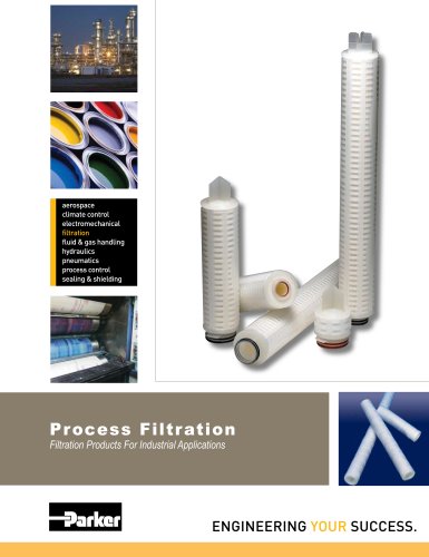 Process Filtration Filtration Products For Industrial Applications