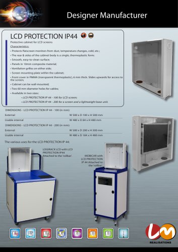 LCD PROTECTION IP 44