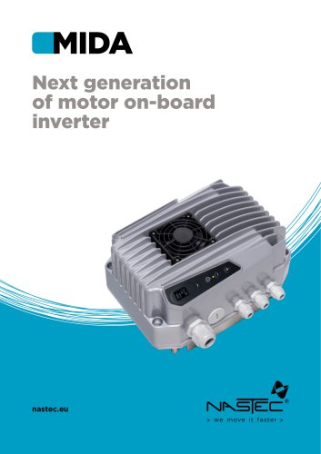 brochure MIDA : Next generation of motor on-board inverter