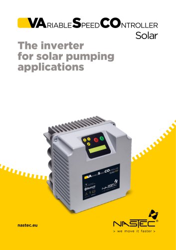 VASCO Solar - Variable Speed Controller