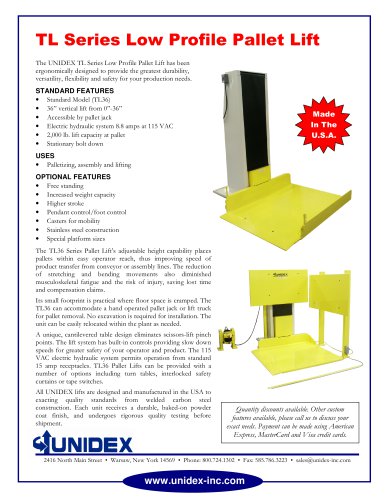 TL Pallet Lifts