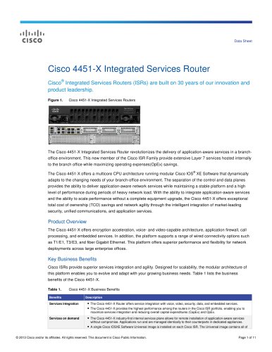 Cisco 4451-X