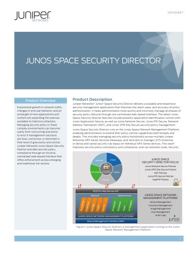 Junos Space Security Director