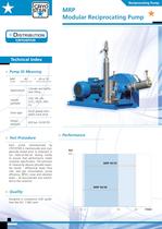 MRP Modular Reciprocating Pump