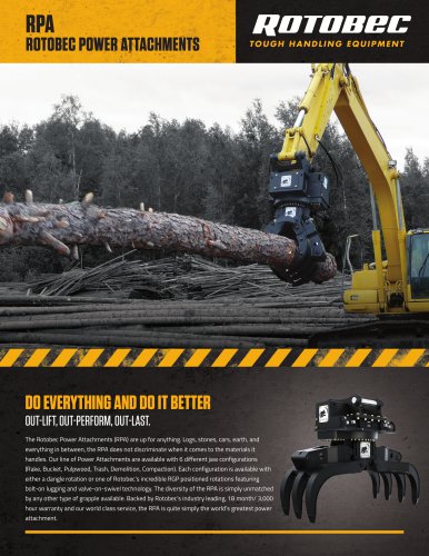 Rotobec Power Attachments (RPA)