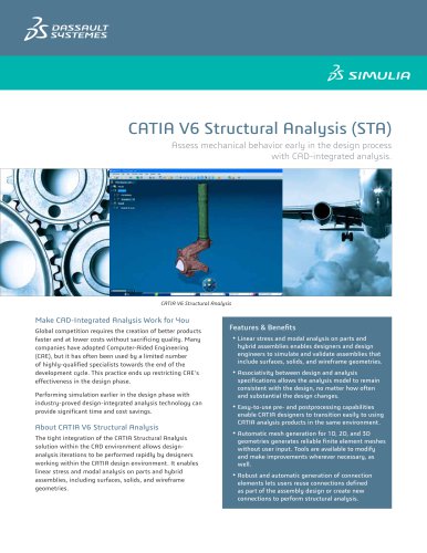 CATIA Structural Analysis