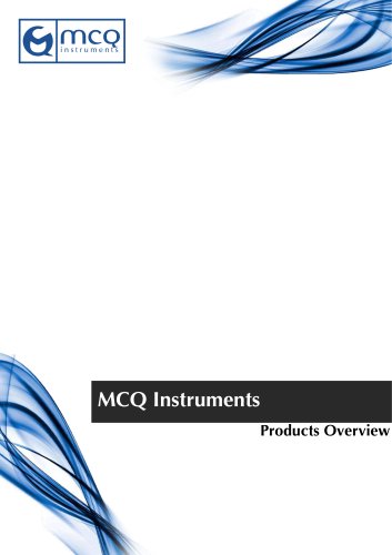 MCQ Instruments Products Overivew