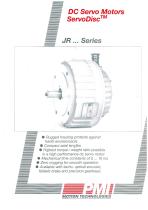 DC Servo Motors ServoDisc JR... series