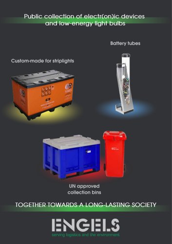 Public collection of electionic devices and low energy light bulbs