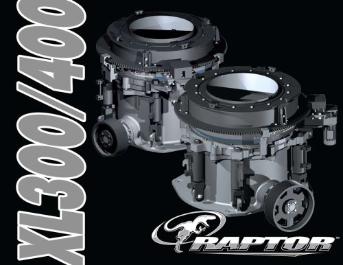 Raptor XL300/XL400 Brochure