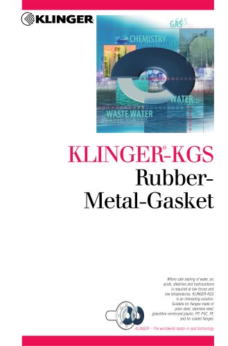 KLINGER Rubber-Metal-Gasket Catalog