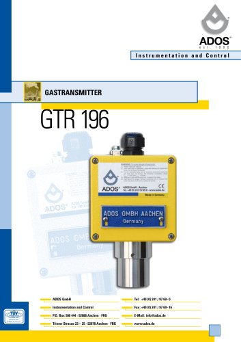 GTR 196 | Gas Transmitter