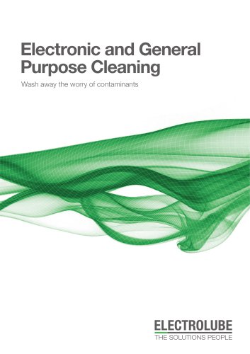 Electronic & General Purpose Cleaning