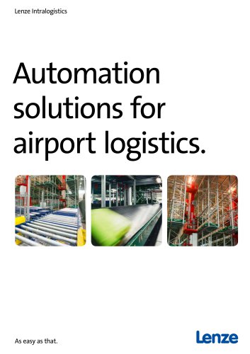 Automation Solutions for Airport Logistics