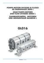 Gear Pumps, Motors and Flow Dividers - Aluminium body