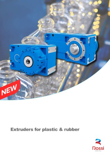 Extruders for plastic & rubber