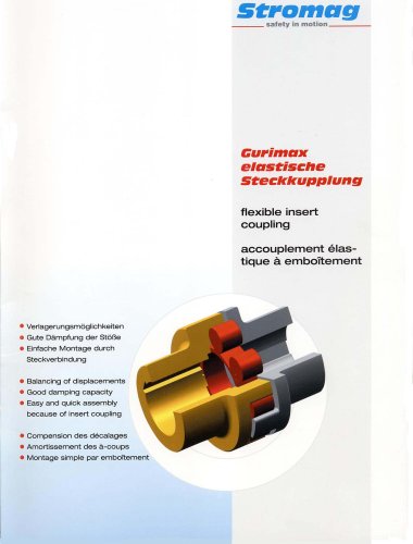 Flexible Gurimax Insert Couplings