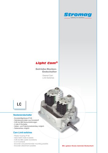 GKN Stromag Light Cam® Geared Cam Limit Switches